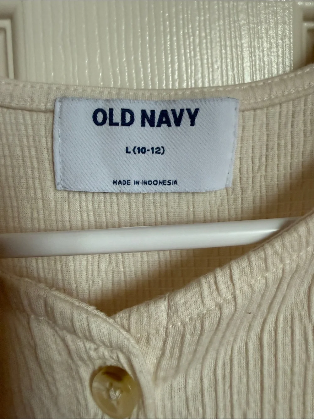 Old Navy cream colored